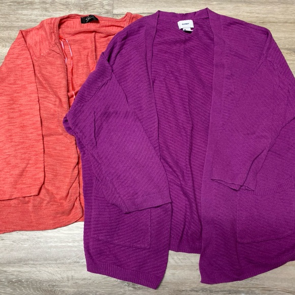 Lot of 2 Womens 3/4 Length Sleevee Sweaters - Picture 1 of 11